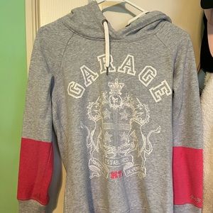 GARAGE MTRL GREY HOODIE